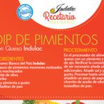 DIP DE PIMIENTOS CON QUESO INDULAC